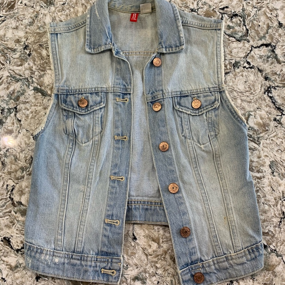 Denim vest
